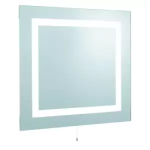 Image of 4 Light Illuminated Fluorescent Bathroom Mirror Light IP44