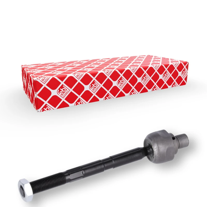 Image of FEBI BILSTEIN 33450 Inner Tie Rod OE Turbo NEW, Front Axle Right, with counter nut Steel Inner Tie Rod (51)