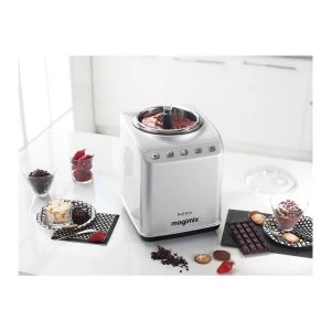 image of Magimix 11680 GELATO Expert Ice Cream Maker in Satin