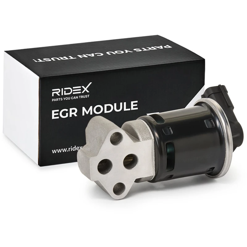 Image of RIDEX 1145E0079 EGR valve with gasket/seal EGR Valve (1145)