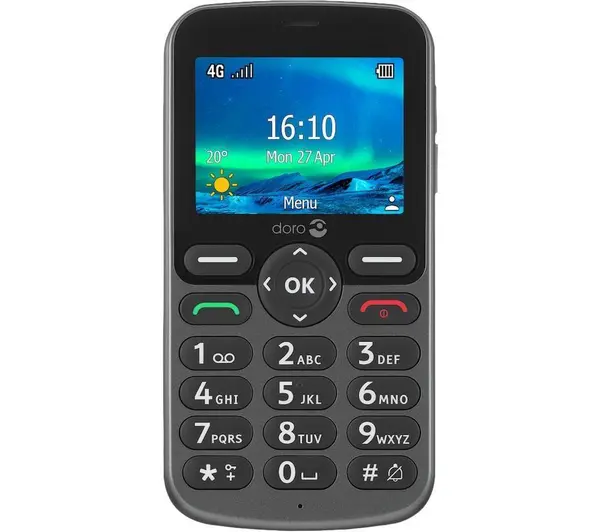 Image of DORO 5860 - Grey, Silver/Grey 7322460082086