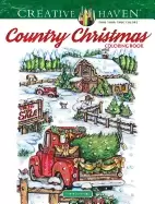 Image of creative haven country christmas coloring book