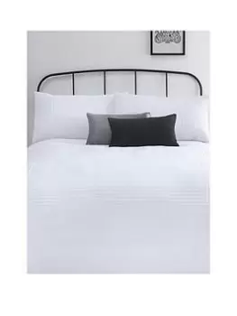 image of Serene Amalfi White Super-King Duvet Cover Set