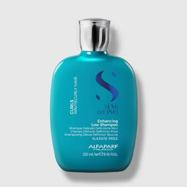 image of AlfaParf Milan Semi di Lino Curls Enhancing Shampoo 250ml