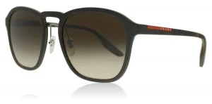 image of Prada Sport PS02SS Sunglasses Havana Rubber U616S1 55mm