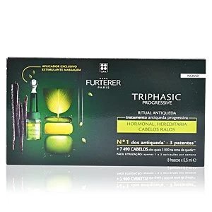 TRIPHASIC PROGRESSIVE tratamiento anti-caida 8 x 5,5ml