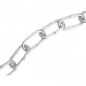 image of Faithfull Galvanised Chain 4mm 30m