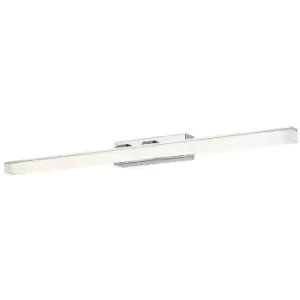 Image of Netlighting Modern LED Wall Lamp Chrome, Warm White 3000K 1120lm