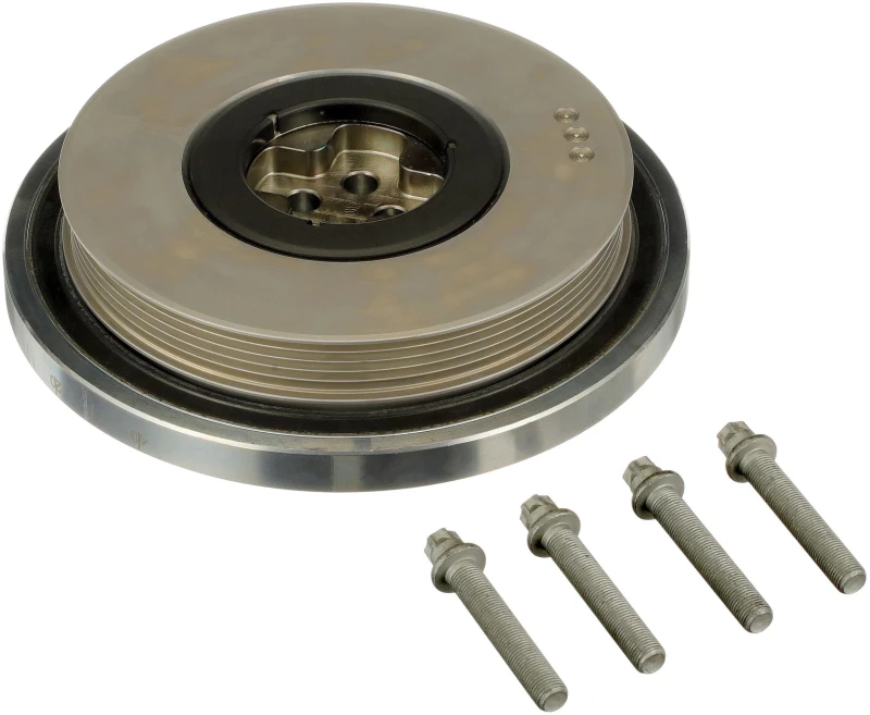 Image of GATES TVD1235A Crankshaft Pulley G-Force PowerLink with damping, with accessories, Ø: 41mm Metal Belt Pulley,crankshaft (3213)