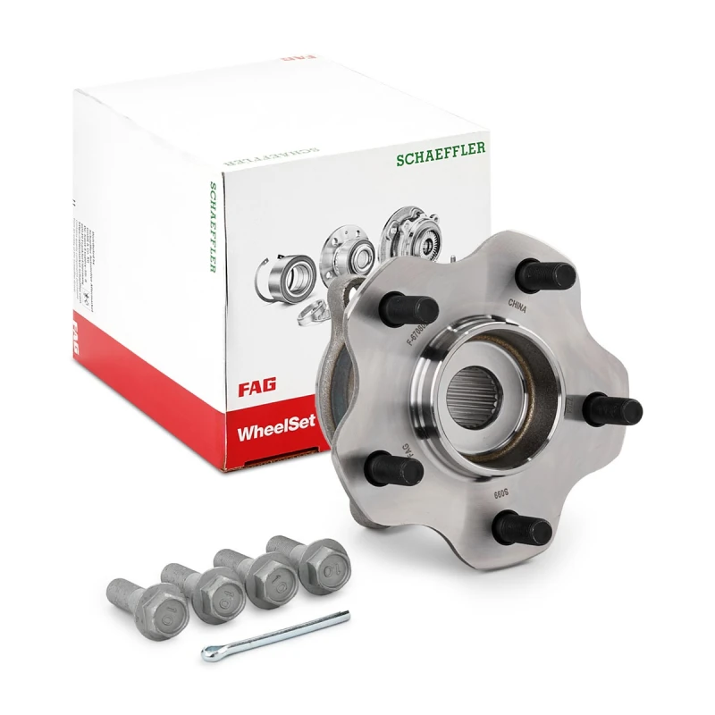 Image of FAG 713 6139 30 Wheel bearing kit Photo corresponds to scope of supply Wheel Bearing Kit (654)
