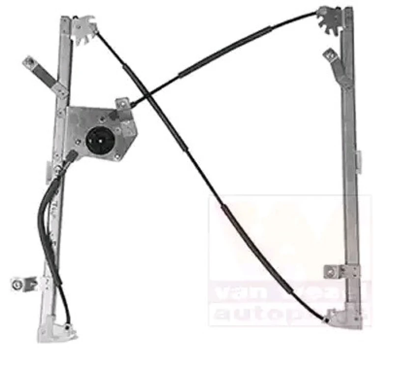 Image of VAN WEZEL 4312264 Window regulator Right Front, Operating Mode: Electric, without electric motor Window Winder (1561)