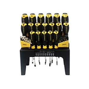 image of Stanley Screwdriver SL/PH/PZ/TX 44 Piece Set in Rack