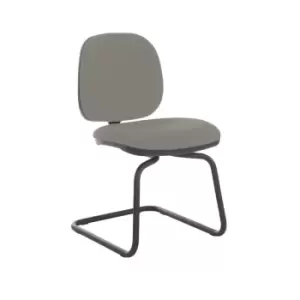 Image of Dams MTO Jota Fabric Visitors Chair with No Arms - Tarot Purple