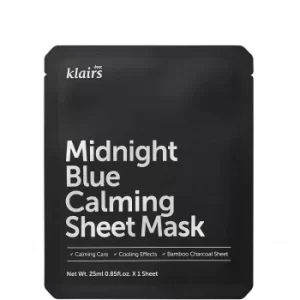 image of Dear, Klairs Midnight Blue Calming Sheet Mask 25ml