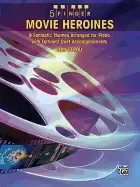 Image of 5 finger movie heroines 9 enchanting themes arranged for piano with optiona