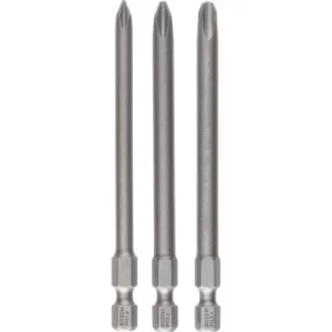Image of 2607001757 3-Pc Ph 89Mm Driver Bit Set