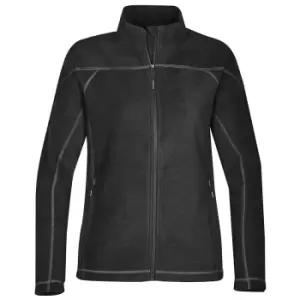 image of Stormtech Womens/Ladies Reactor Fleece Shell Jacket (XL) (Black)