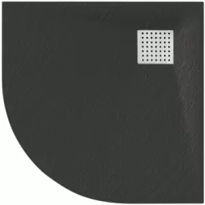 image of Maya Rio Quadrant Shower Tray 800X800mm Black