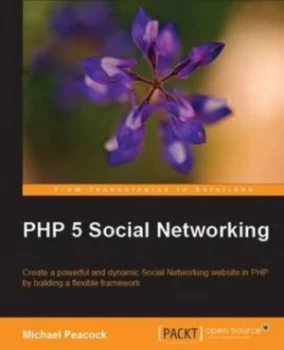Image of Php 5 Social Networking by Michael Peacock Paperback