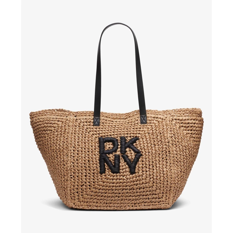 Image of DKNY Paolma Tote Ld61 Natural/Black female One Size