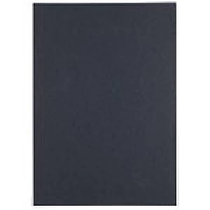 image of GBC Binding Covers A4 LeatherGrain 250 gsm Black Pack of 100