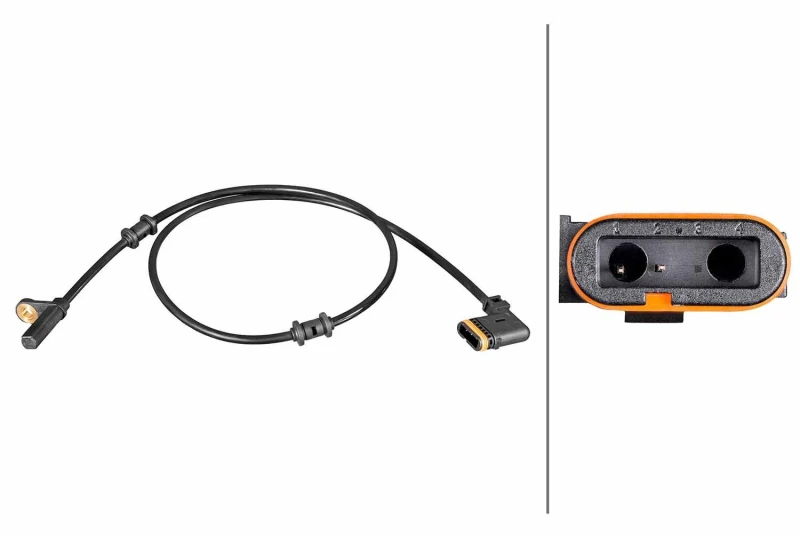 Image of HELLA ABS sensor HELLA 6PU 358 216-651