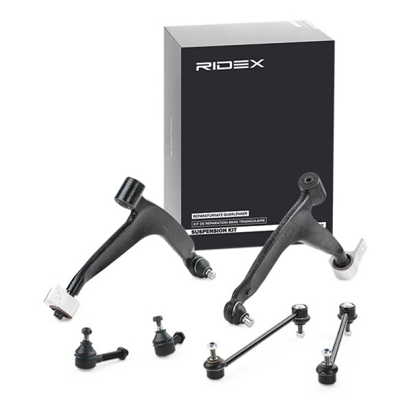 Image of RIDEX 772S0286 Control arm repair kit Front Axle Suspension Kit (772)