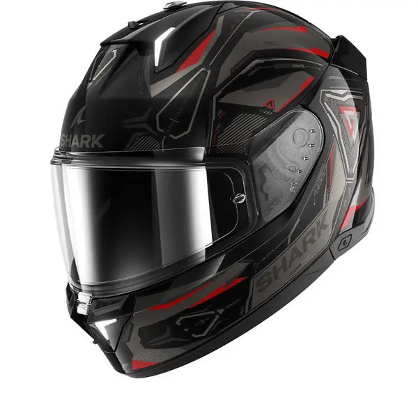 Image of Shark SKWAL i3 Linik Black Anthracite Red KAR Full Face Helmet Size L