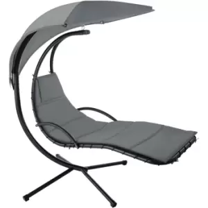 image of Maja Hanging Lounger - grey - grey