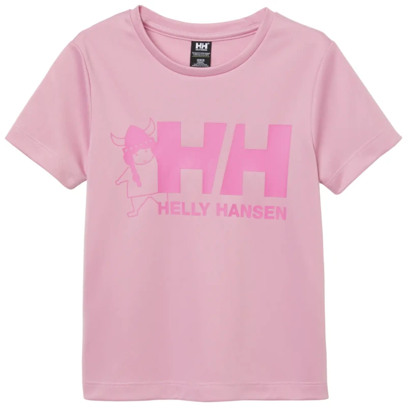 Image of Helly Hansen Kid's T-Shirt Helly Hansen Hh Tech Graphic Rose Unisex 5 ans