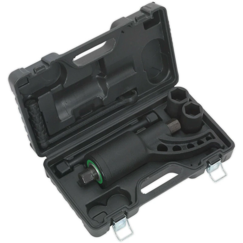 Image of Loops 65:1 / 6200Nm Torque Multiplier Wheel Nut Wrench & 210mm Extension - HGV Multi