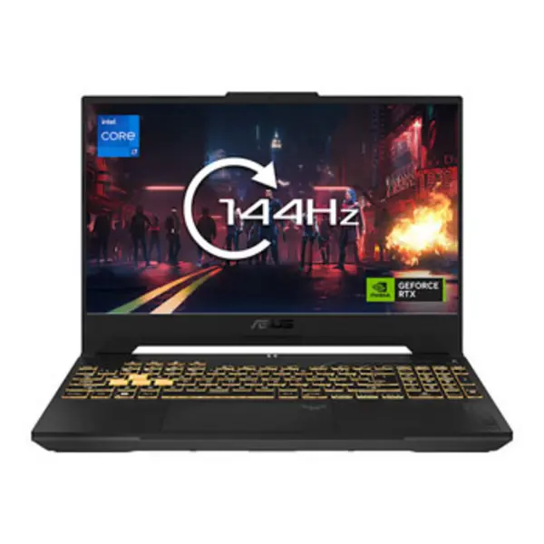 Image of ASUS TUF Gaming F15 15.6" FHD 144Hz Intel Core i7 RTX 4060 Gaming Lapt