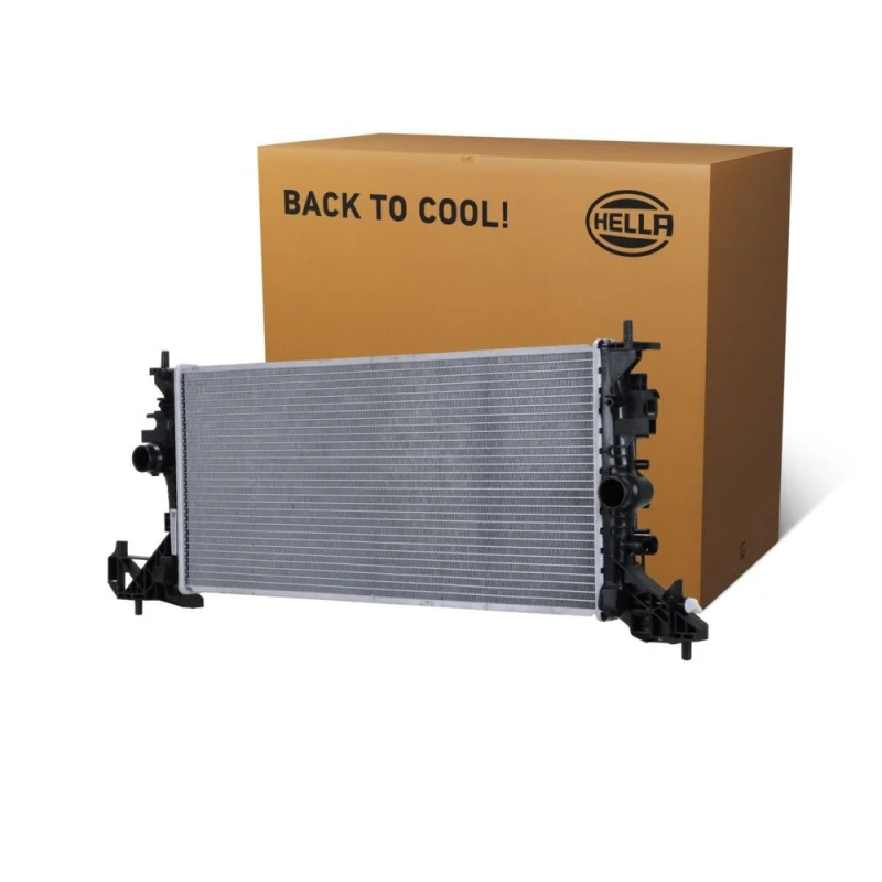 Image of HELLA Engine radiator HELLA 8MK 366 300-451
