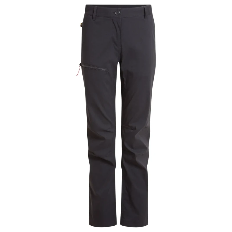 Image of Craghoppers Womens Mimas Water Repellent Walking Trouser in Black Size: 8 Black Female 8
