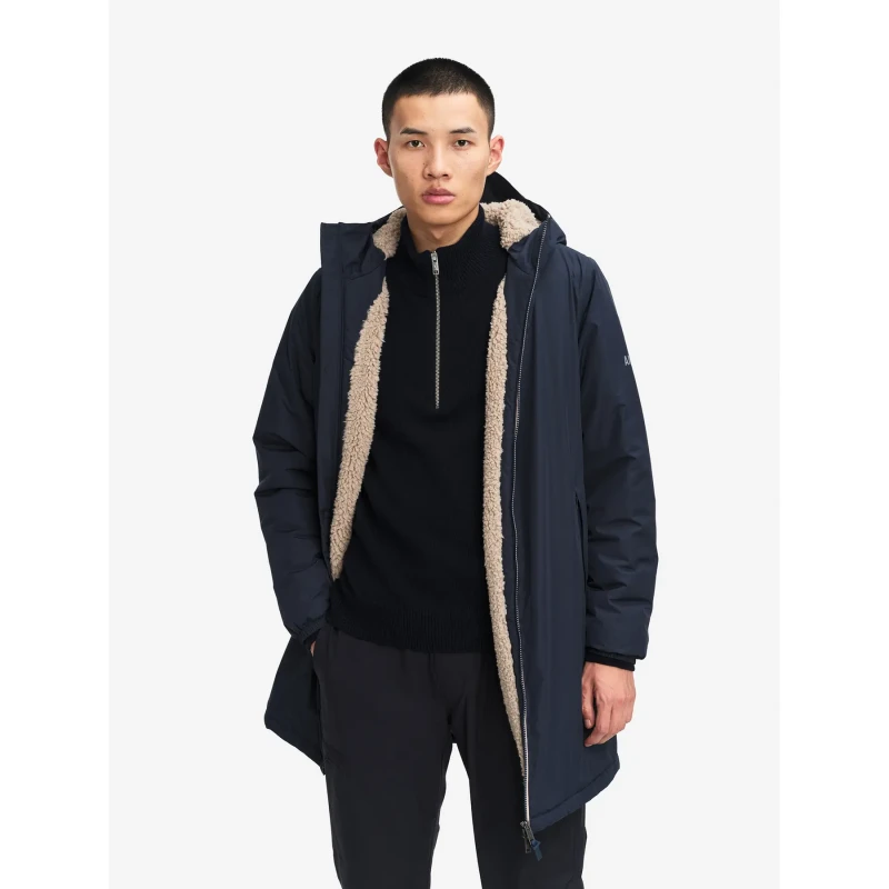 Image of Aigle Hooded waterproof jacket Aigle Warm90+ Bleu Unisex M