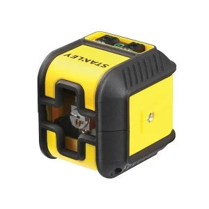 image of Stanley Intelli Tools Cubix Cross Line Laser Level (Green Beam)