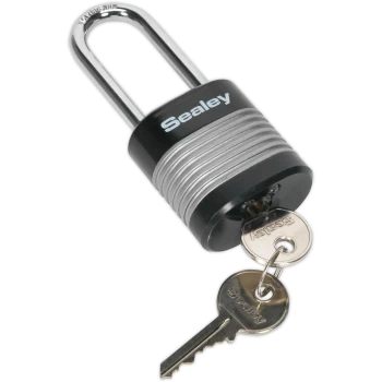 image of Sealey Heavy Duty Steel Padlock 44mm Long