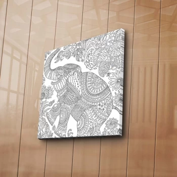 Image of BOYA-75 - No Pen Multicolor Paintable Decorative Canvas Painting