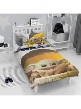 image of Star Wars The Mandalorian: The Child Precious Single Duvet Cover Set