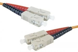 image of 2m Fibre Duplex 50 125 Om3 Scsc Purple