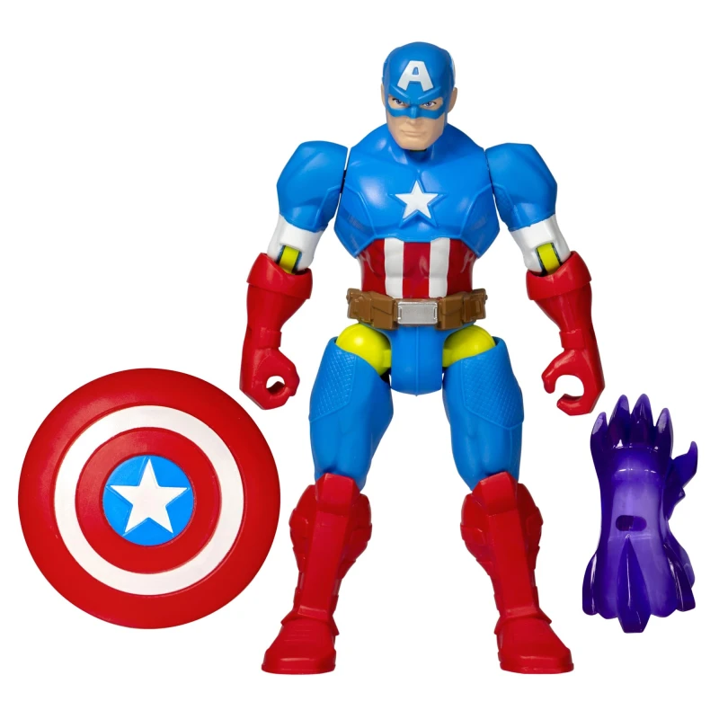 Image of Marvel Marvel Mixmasher Captain America Figure