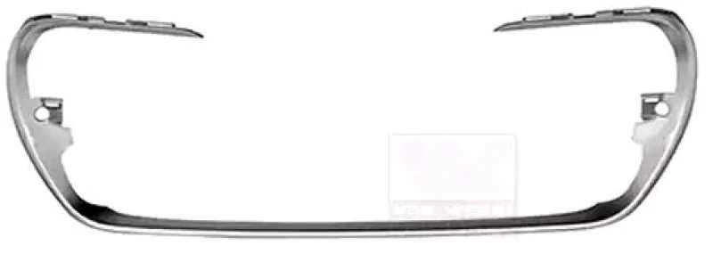 Image of VAN WEZEL 4014518 Radiator Grill ** Equipart ** Front, chrome, Outer section Radiator Grille (472)