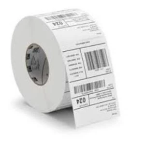 Image of Zebra 3008871-T Original Z-Perform Printer Label 1000D (102mm x 102mm) White