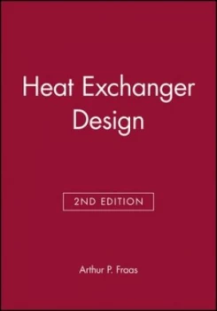 Image of Heat Exchanger Design by Arthur P. Fraas Book