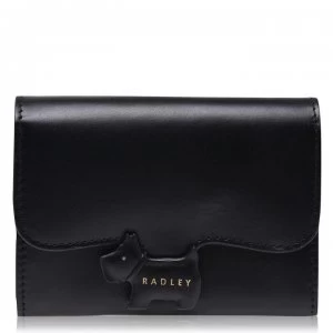 image of Radley Crest M Flap Over Purse - Black