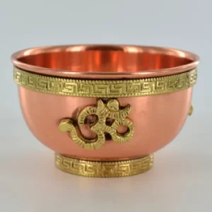 Image of Copper Bowl Om