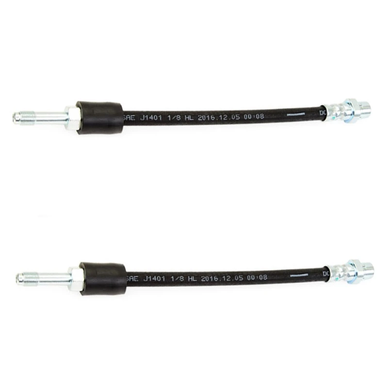 Image of RIDEX 83B0802 Brake Hose Rear Axle Brake Hose (83)
