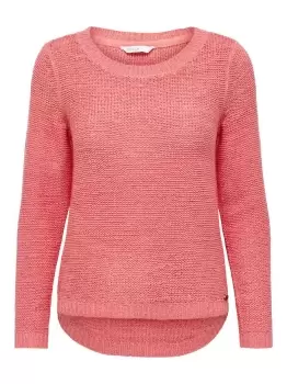 Image of ONLY Texture Knitted Pullover Women Pink
