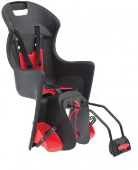 image of Avenir Snug Rear Child Bike Seat - Black and Red