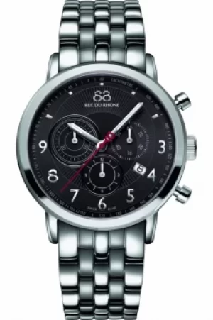 image of Mens 88 Rue Du Rhone Double 8 Origin 42mm Chronograph Watch 87WA120055